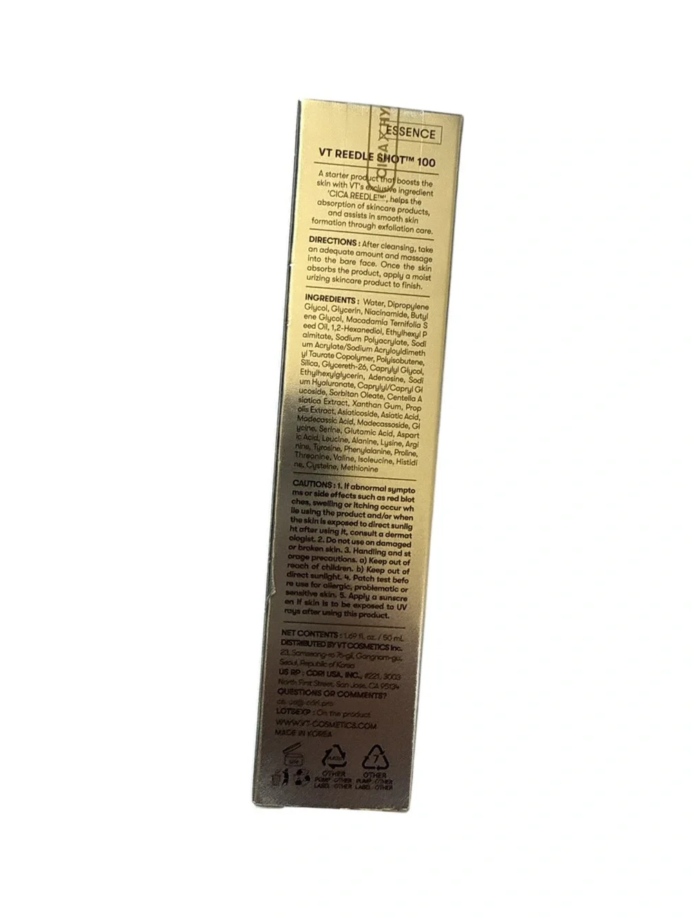 Reedle Shot 100 Cica Reedle™ Hydrating Serum